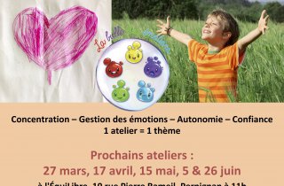 La bulle des motions Perpignan (66) : sophrologie enfants - dates des prochains ateliers !